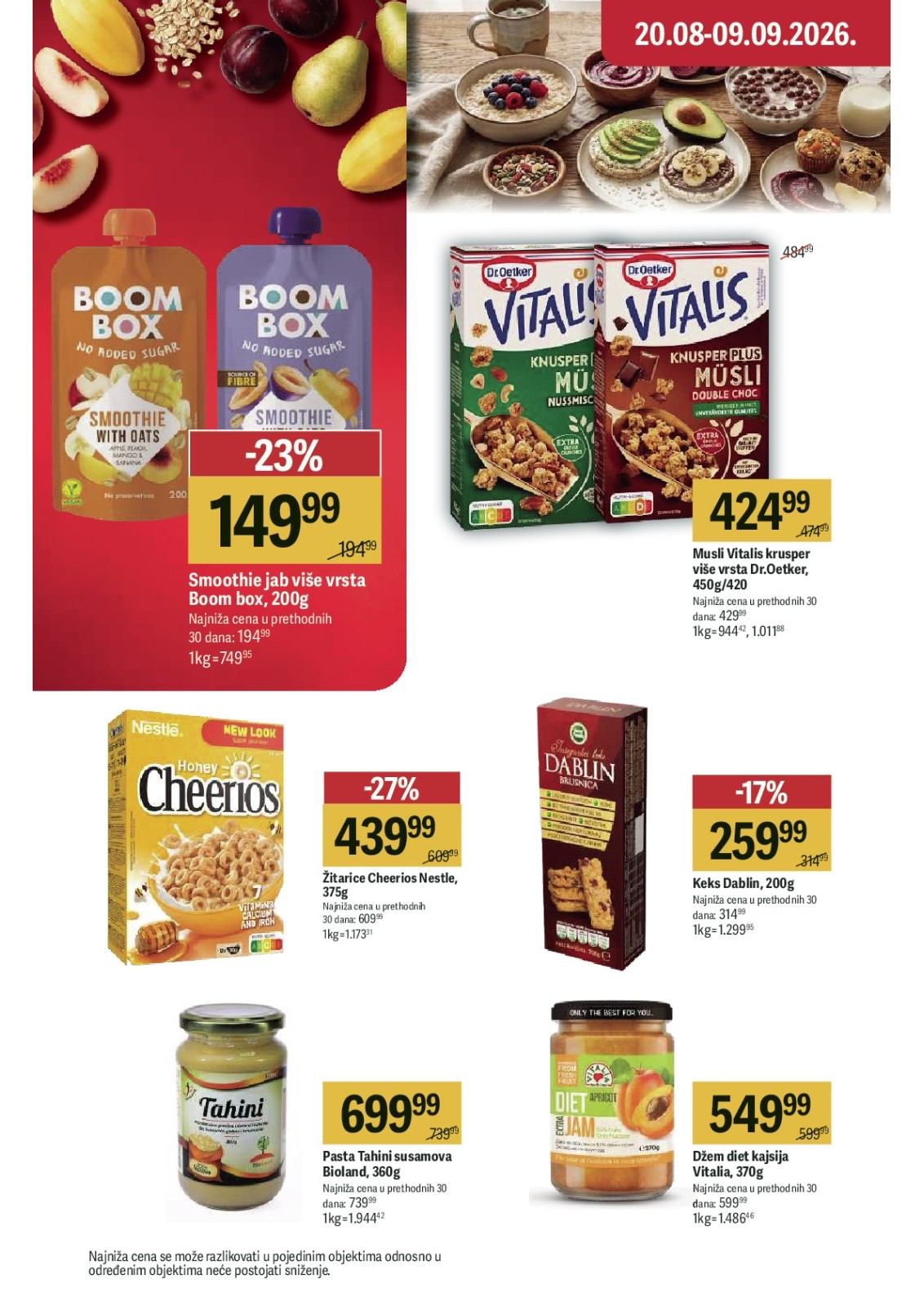 Maxi katalog akcija strana 31 – važi od 20.8. do 9.9.2026.