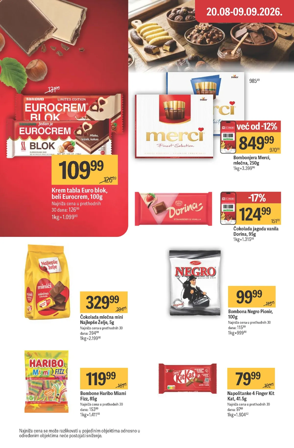 Maxi katalog akcija strana 32 – važi od 27.8. do 16.9.2026.
