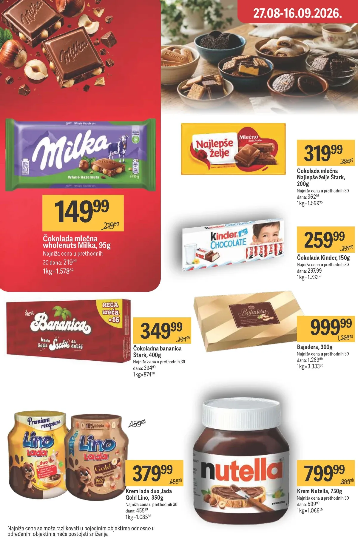 Maxi katalog akcija strana 33 – važi od 27.8. do 16.9.2026.