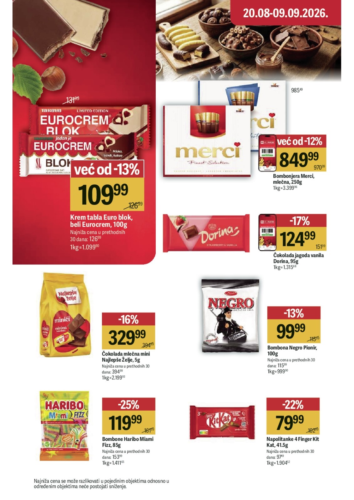 Maxi katalog akcija strana 35 – važi od 20.8. do 9.9.2026.
