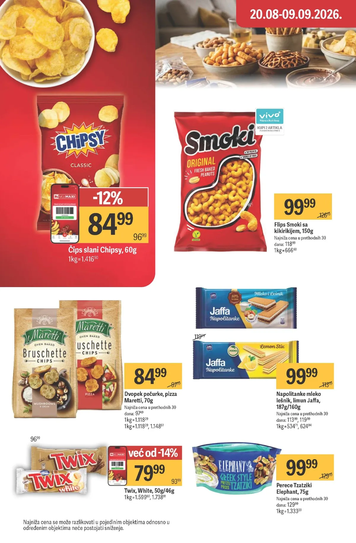 Maxi katalog akcija strana 36 – važi od 27.8. do 16.9.2026.