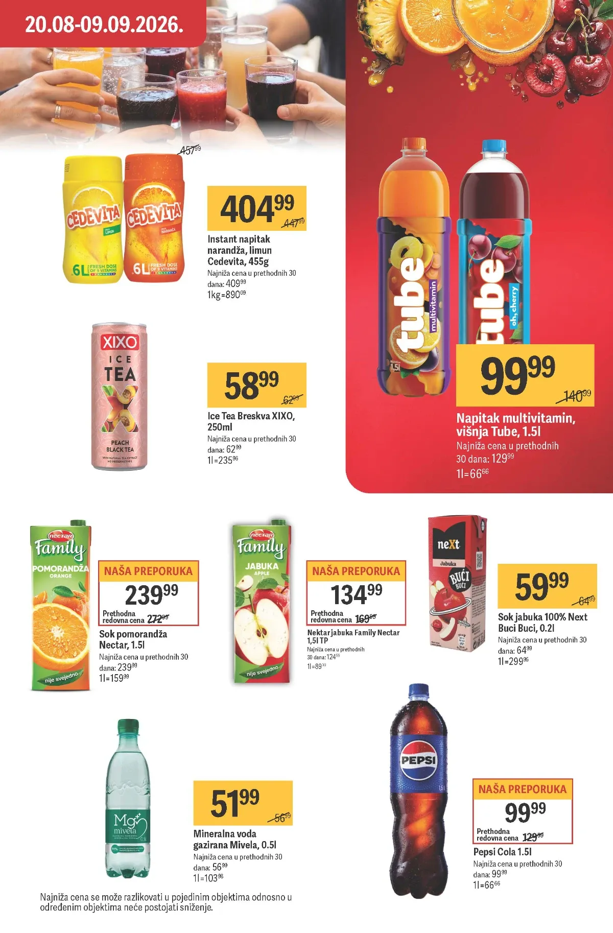 Maxi katalog akcija strana 38 – važi od 27.8. do 16.9.2026.