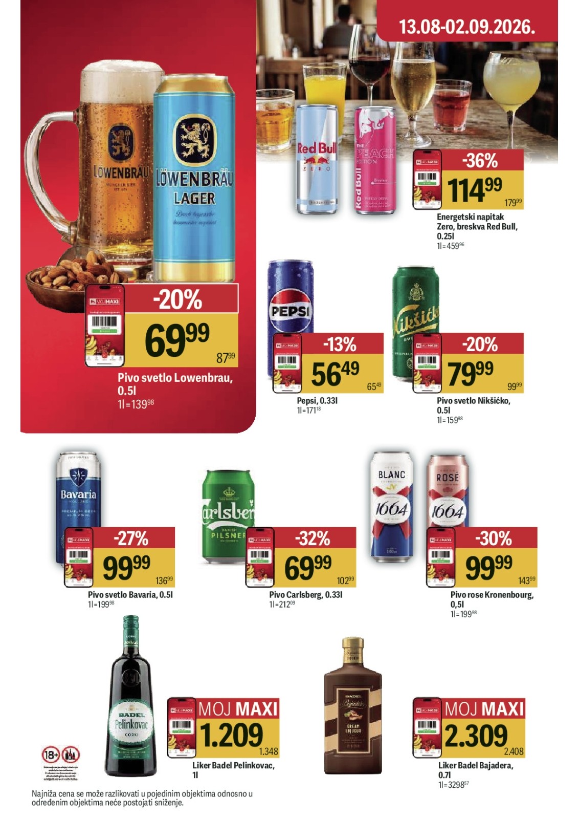 Maxi katalog akcija strana 45 – važi od 13.8. do 2.9.2026.
