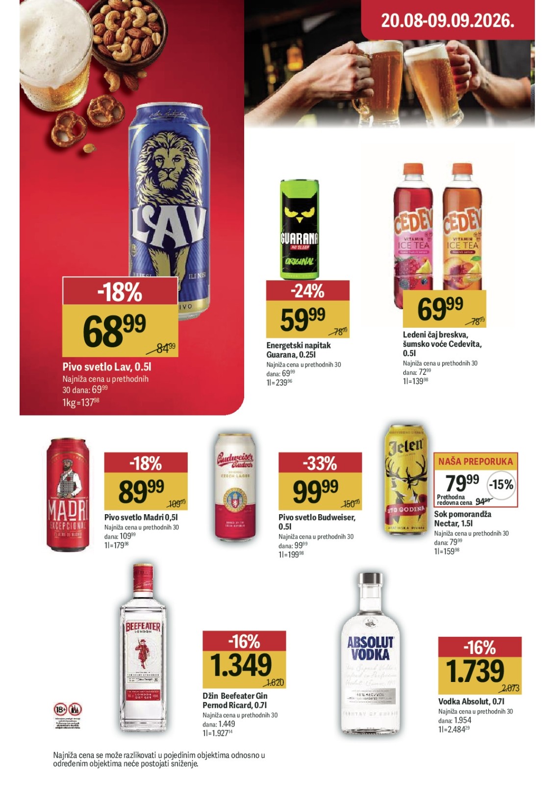 Maxi katalog akcija strana 45 – važi od 20.8. do 9.9.2026.