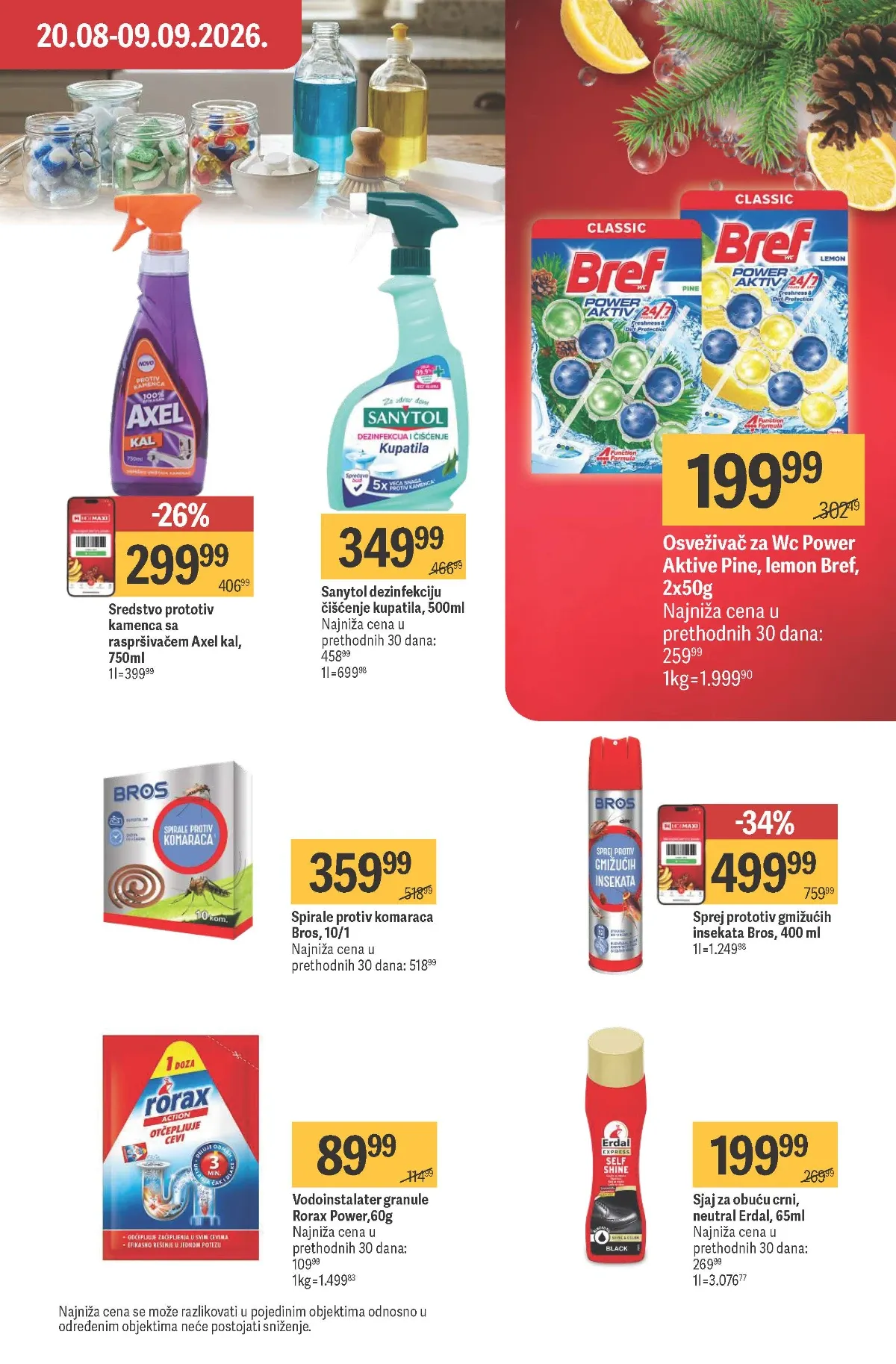 Maxi katalog akcija strana 47 – važi od 27.8. do 16.9.2026.