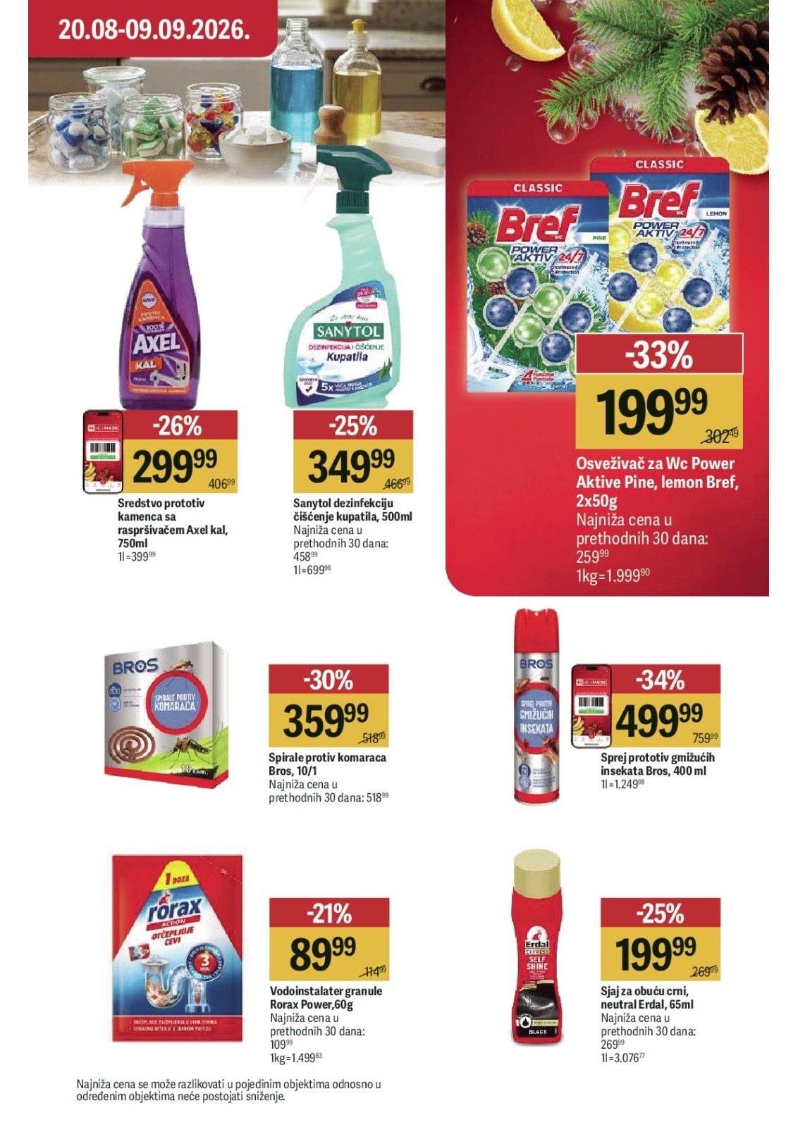 Maxi katalog akcija strana 51 – važi od 20.8. do 9.9.2026.