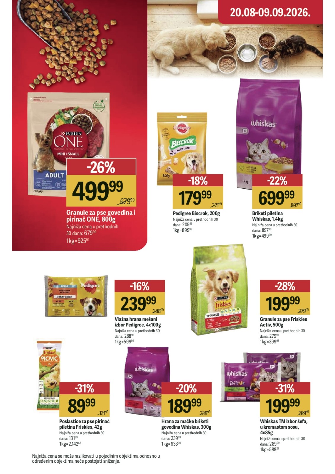 Maxi katalog akcija strana 52 – važi od 20.8. do 9.9.2026.