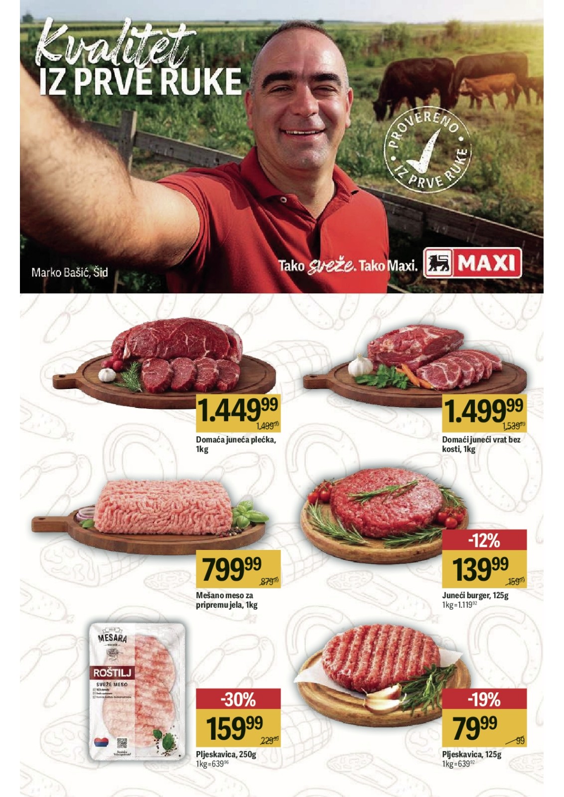 Maxi katalog akcija strana 7 – važi od 6.8. do 26.8.2026.