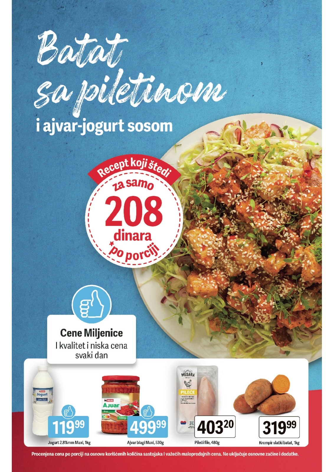 Maxi katalog akcija strana 8 – važi od 20.8. do 9.9.2026.