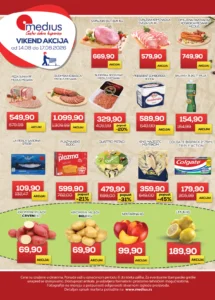 Medius katalog akcija strana 1 – važi od 14.8. do 17.8.2026.