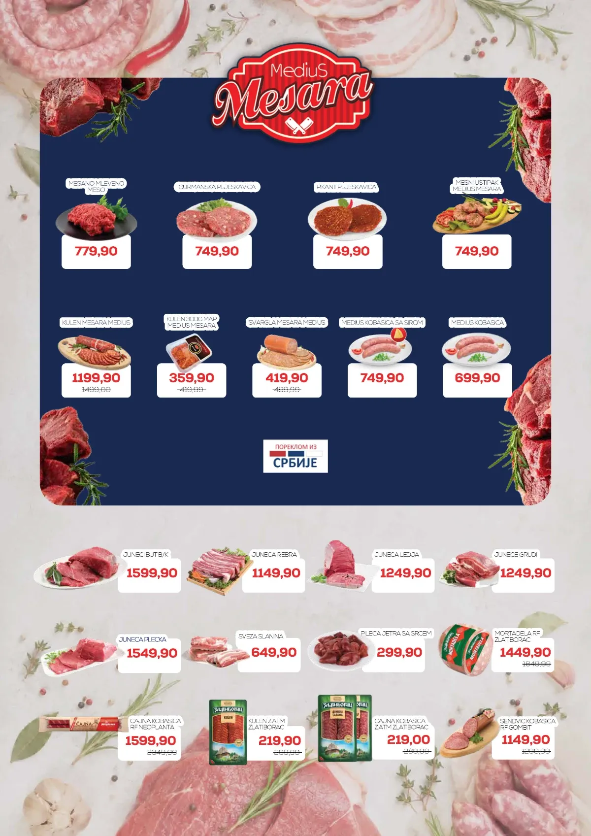 Medius katalog akcija strana 2 – važi od 25.8. do 6.9.2026.
