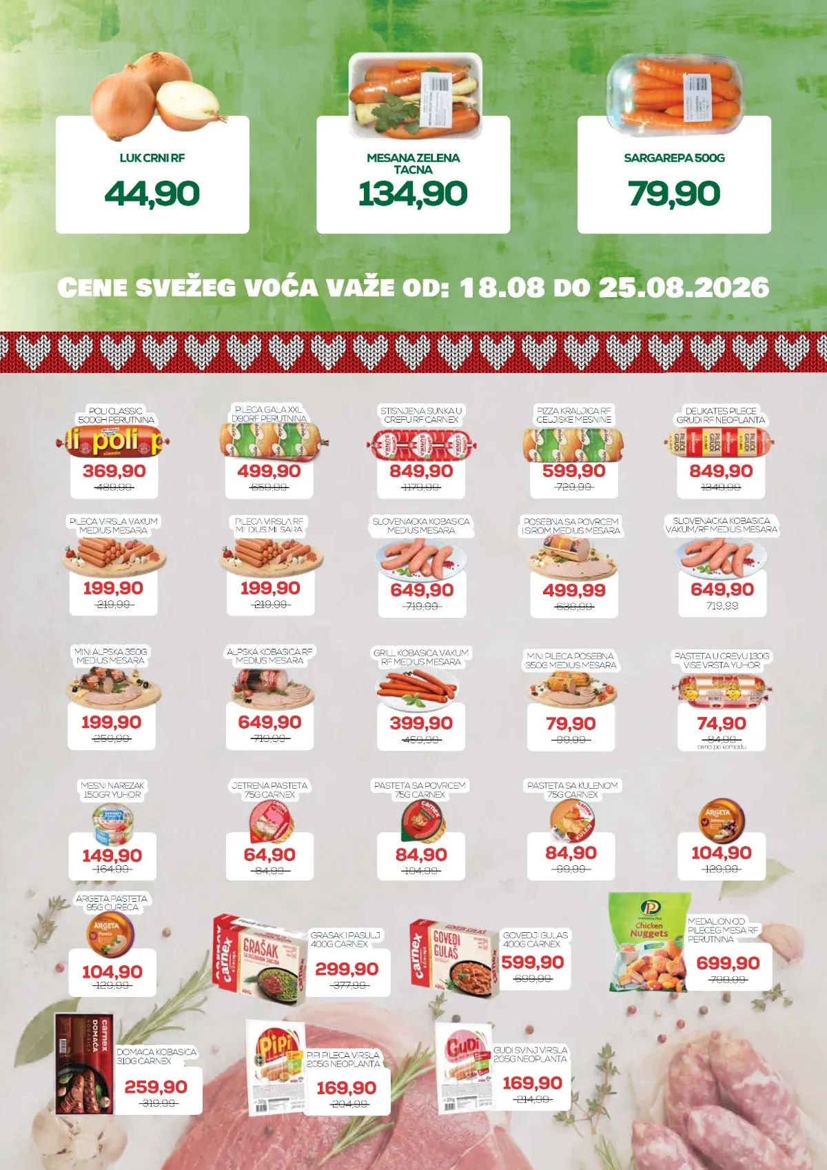 Medius katalog akcija strana 3 – važi od 25.8. do 6.9.2026.