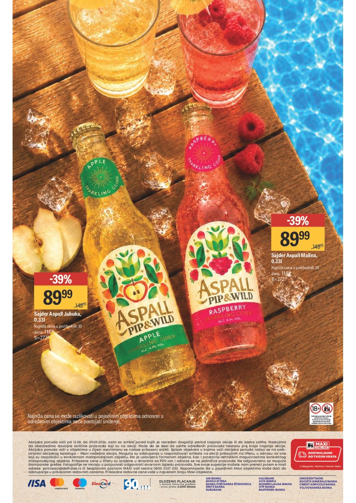 Mega Maxi katalog akcija strana 16 – važi od 13.8. do 9.9.2026.