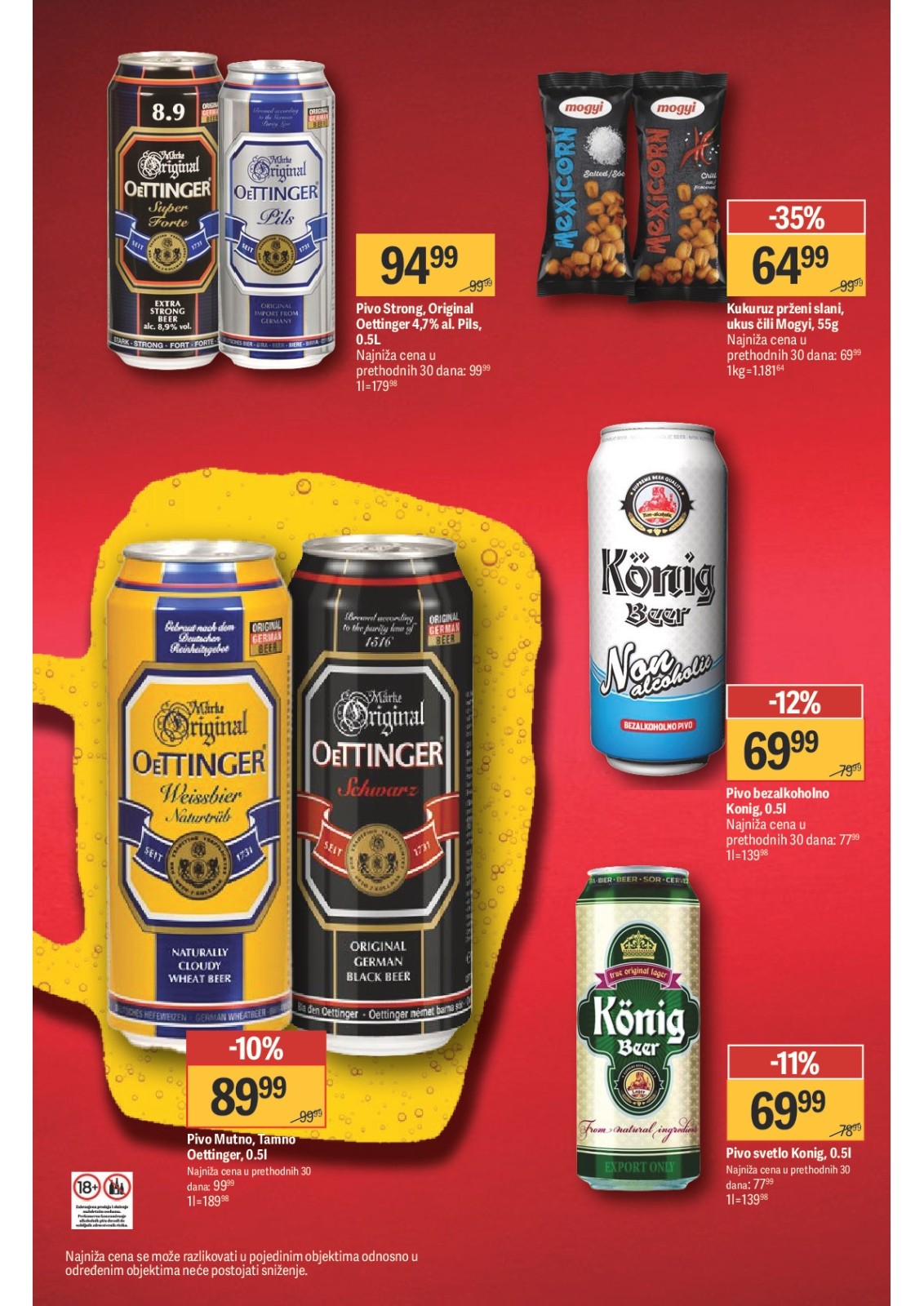 Mega Maxi katalog akcija strana 4 – važi od 13.8. do 9.9.2026.