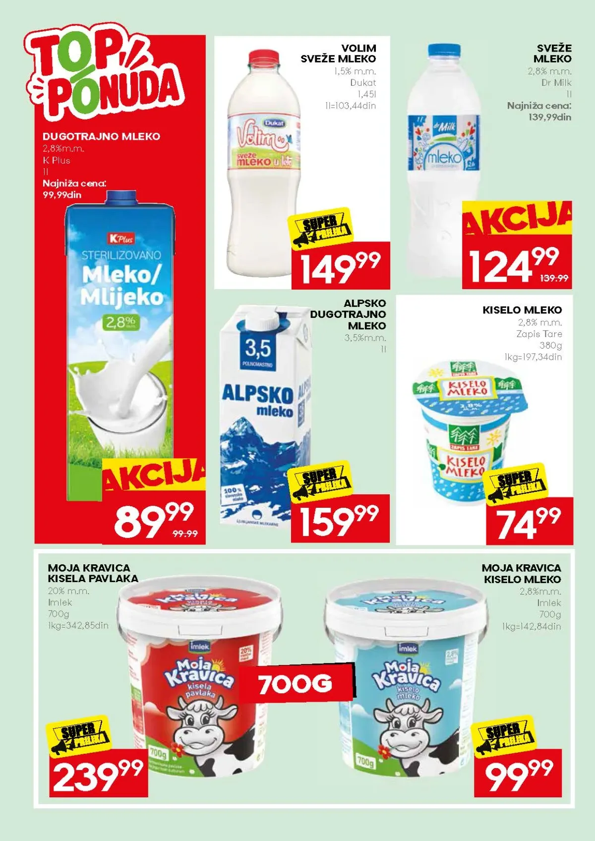 Mercator katalog akcija strana 18 – važi od 31.8. do 13.9.2026.