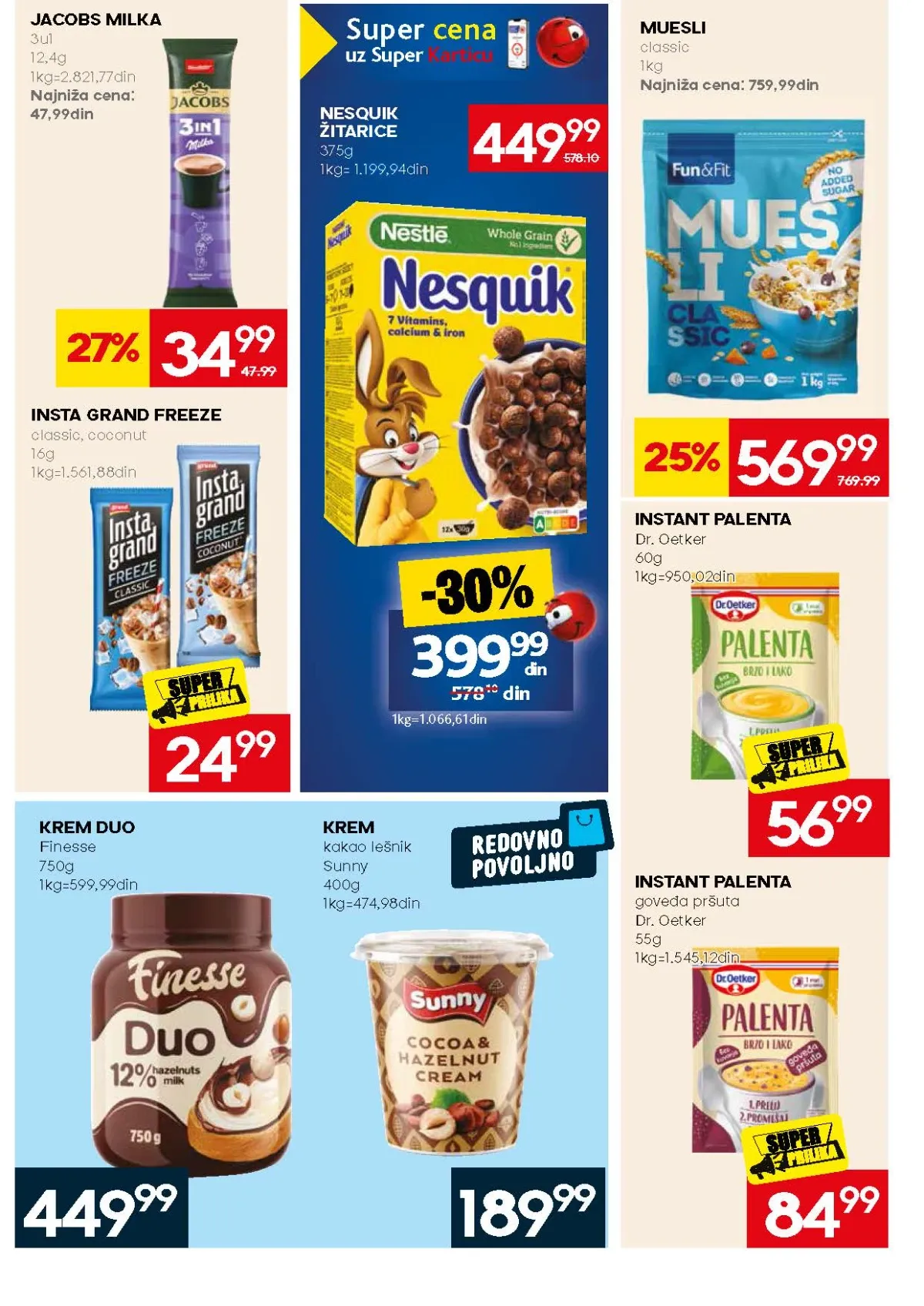 Mercator katalog akcija strana 28 – važi od 31.8. do 13.9.2026.
