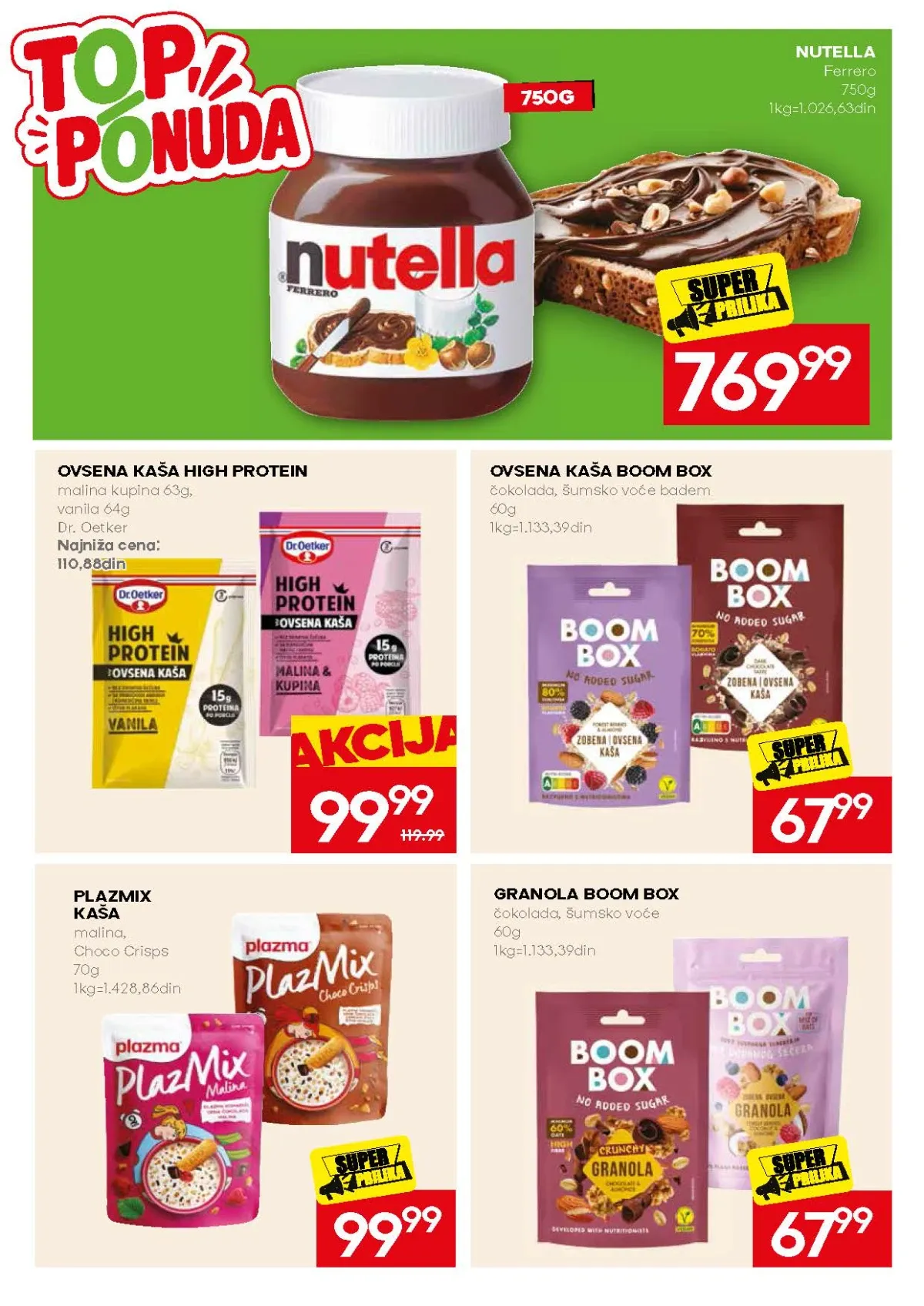 Mercator katalog akcija strana 29 – važi od 31.8. do 13.9.2026.