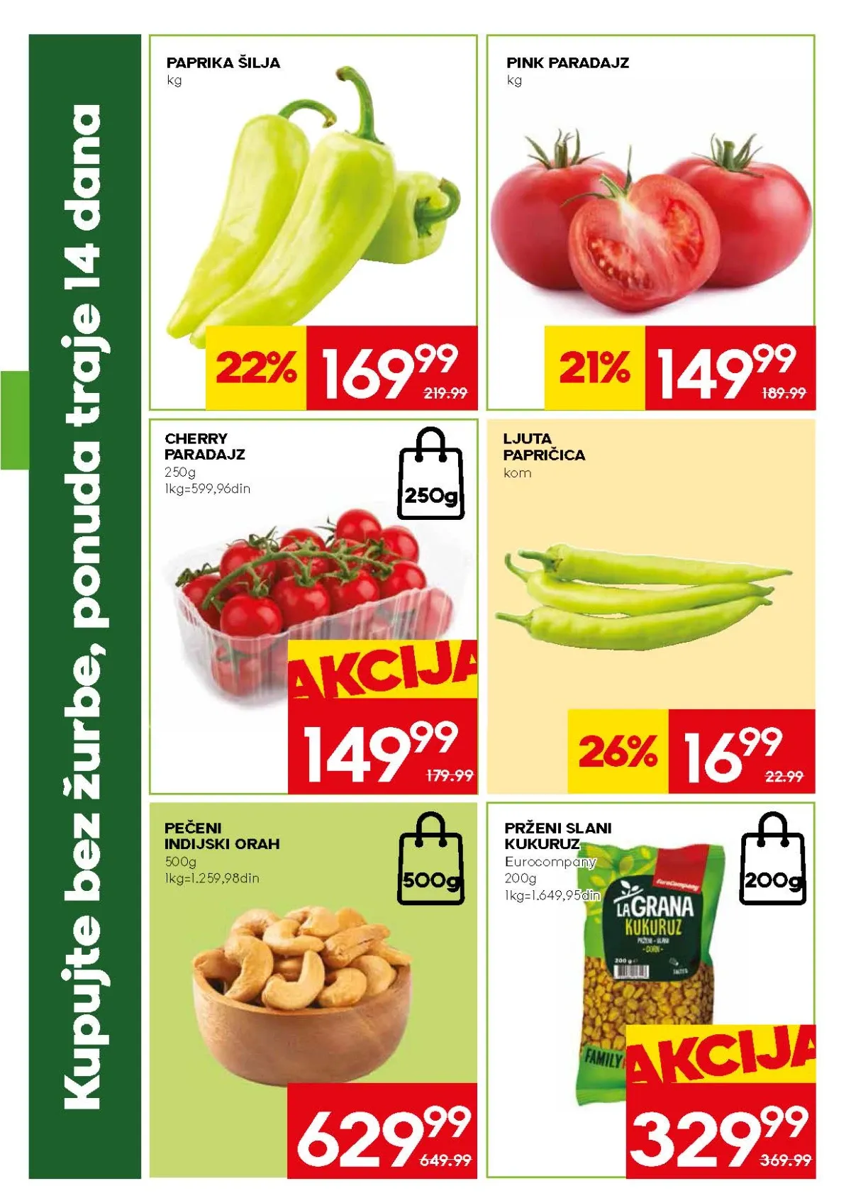 Mercator katalog akcija strana 3 – važi od 31.8. do 13.9.2026.