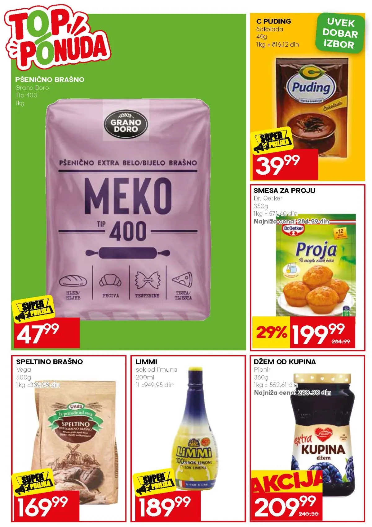 Mercator katalog akcija strana 36 – važi od 31.8. do 13.9.2026.