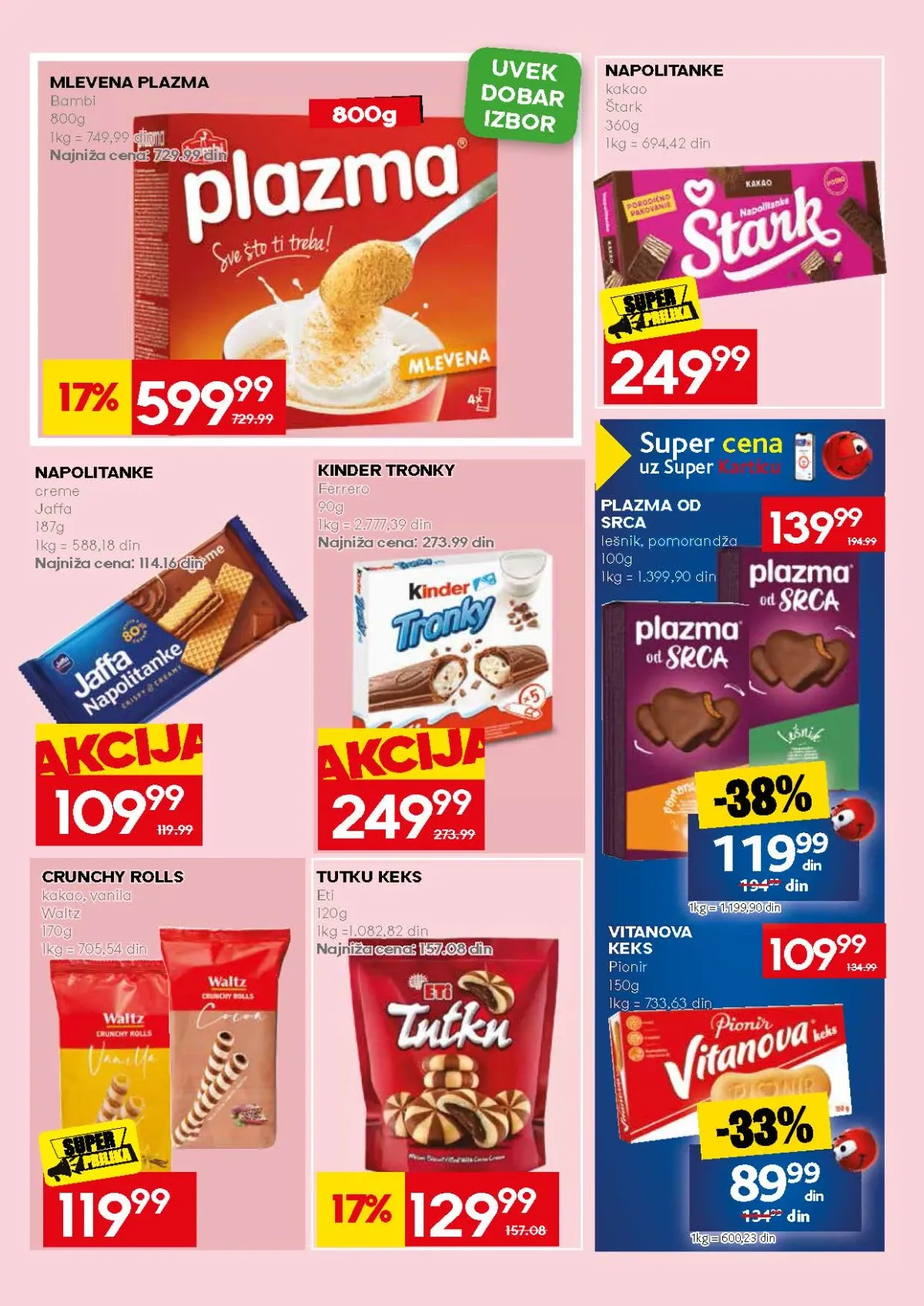 Mercator katalog akcija strana 41 – važi od 31.8. do 13.9.2026.