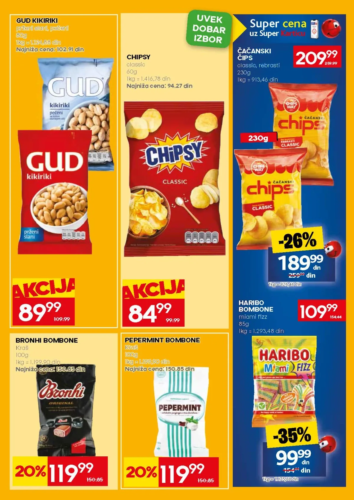 Mercator katalog akcija strana 43 – važi od 31.8. do 13.9.2026.