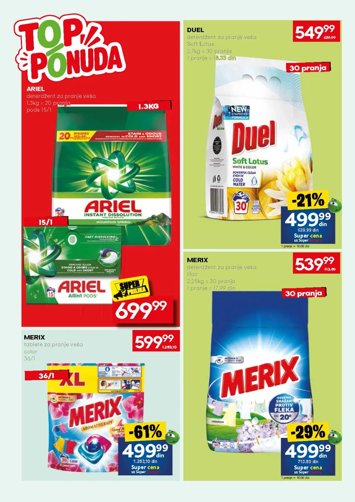 Mercator katalog akcija strana 54 – važi od 31.8. do 13.9.2026.