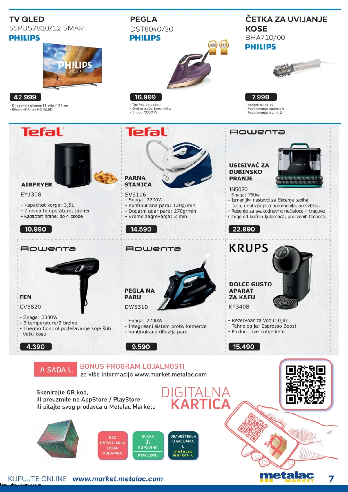 Metalac katalog akcija strana 7 – važi od 1.8. do 31.8.2026.