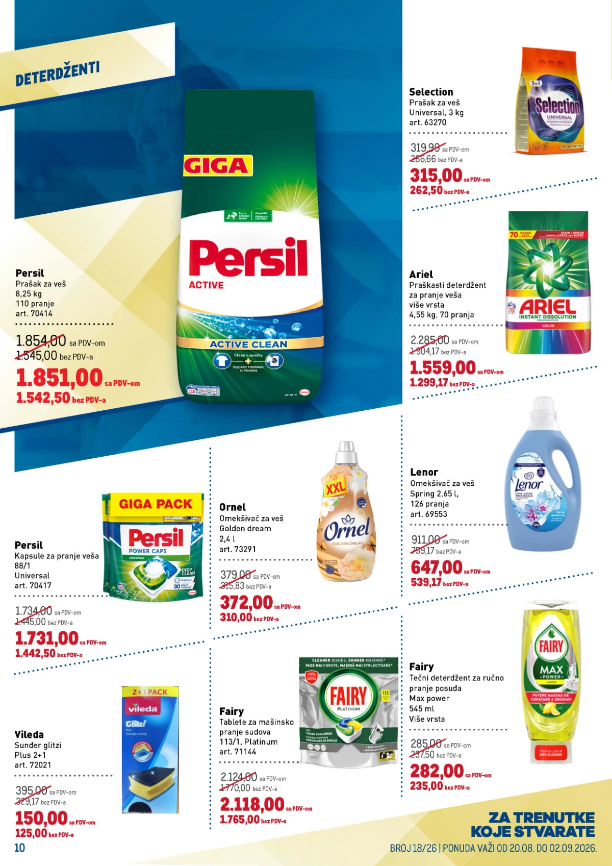 Metro katalog akcija strana 10 – važi od 20.8. do 2.9.2026.