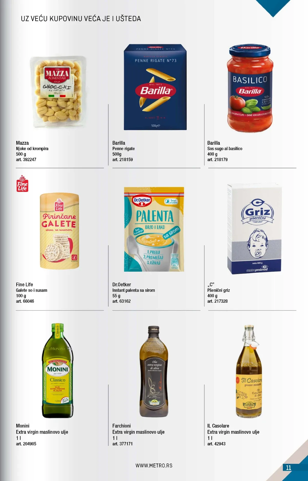 Metro katalog akcija strana 11 – važi od 1.9. do 30.9.2026.