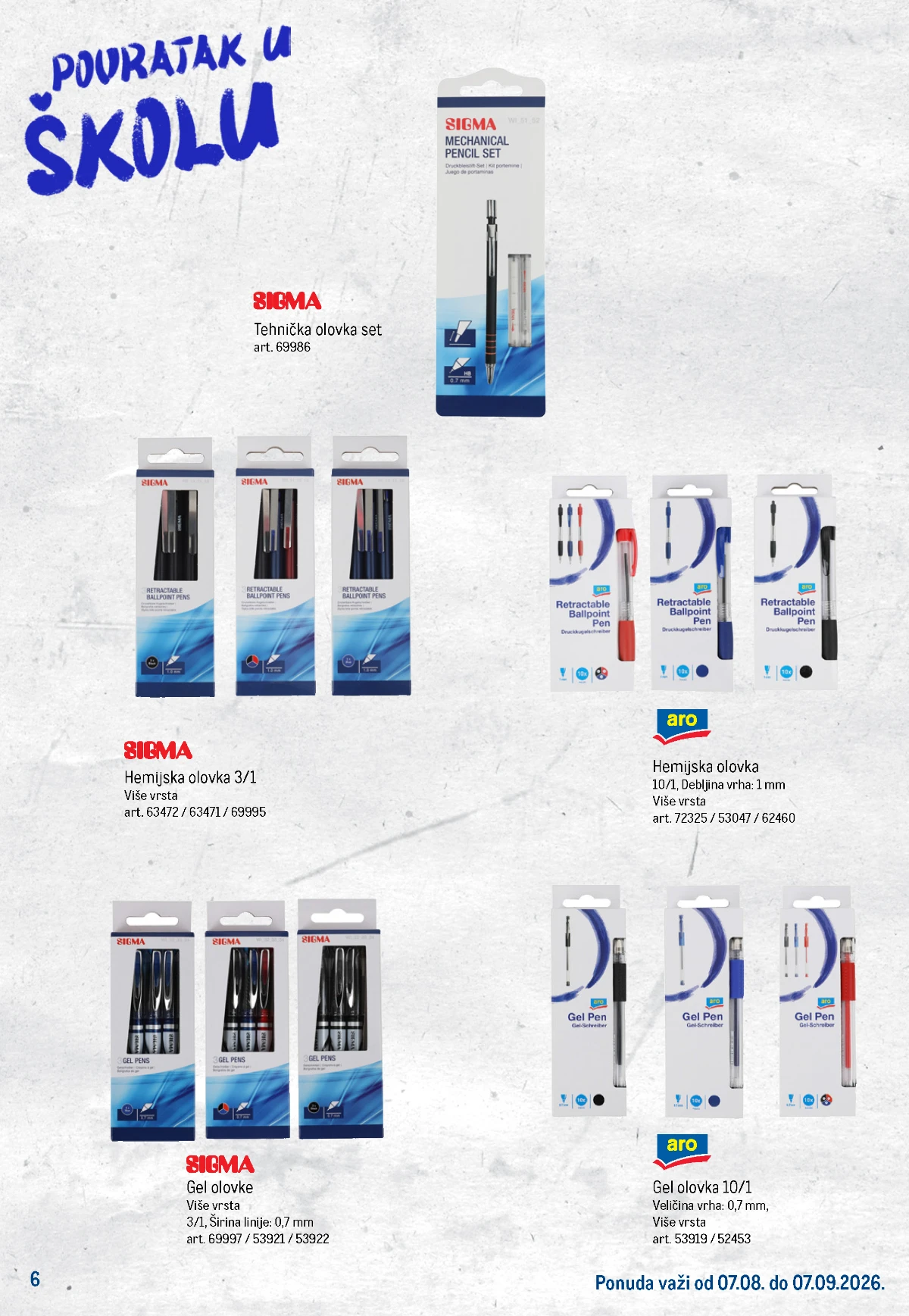 Metro katalog akcija strana 6 – važi od 7.8. do 7.9.2026.