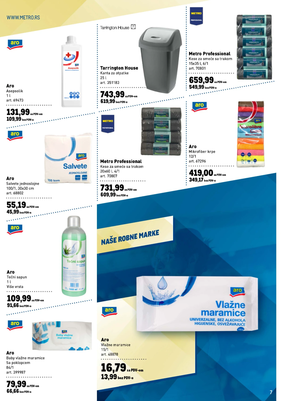 Metro katalog akcija strana 7 – važi od 20.8. do 2.9.2026.