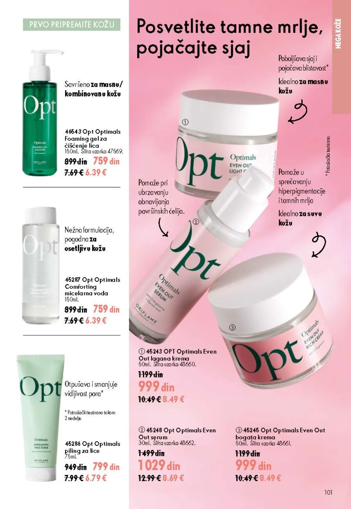 Oriflame katalog akcija strana 101 – važi od 26.8. do 15.9.2026.