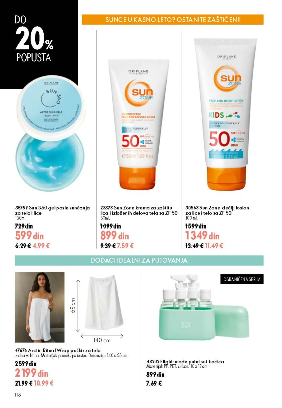 Oriflame katalog akcija strana 118 – važi od 26.8. do 15.9.2026.