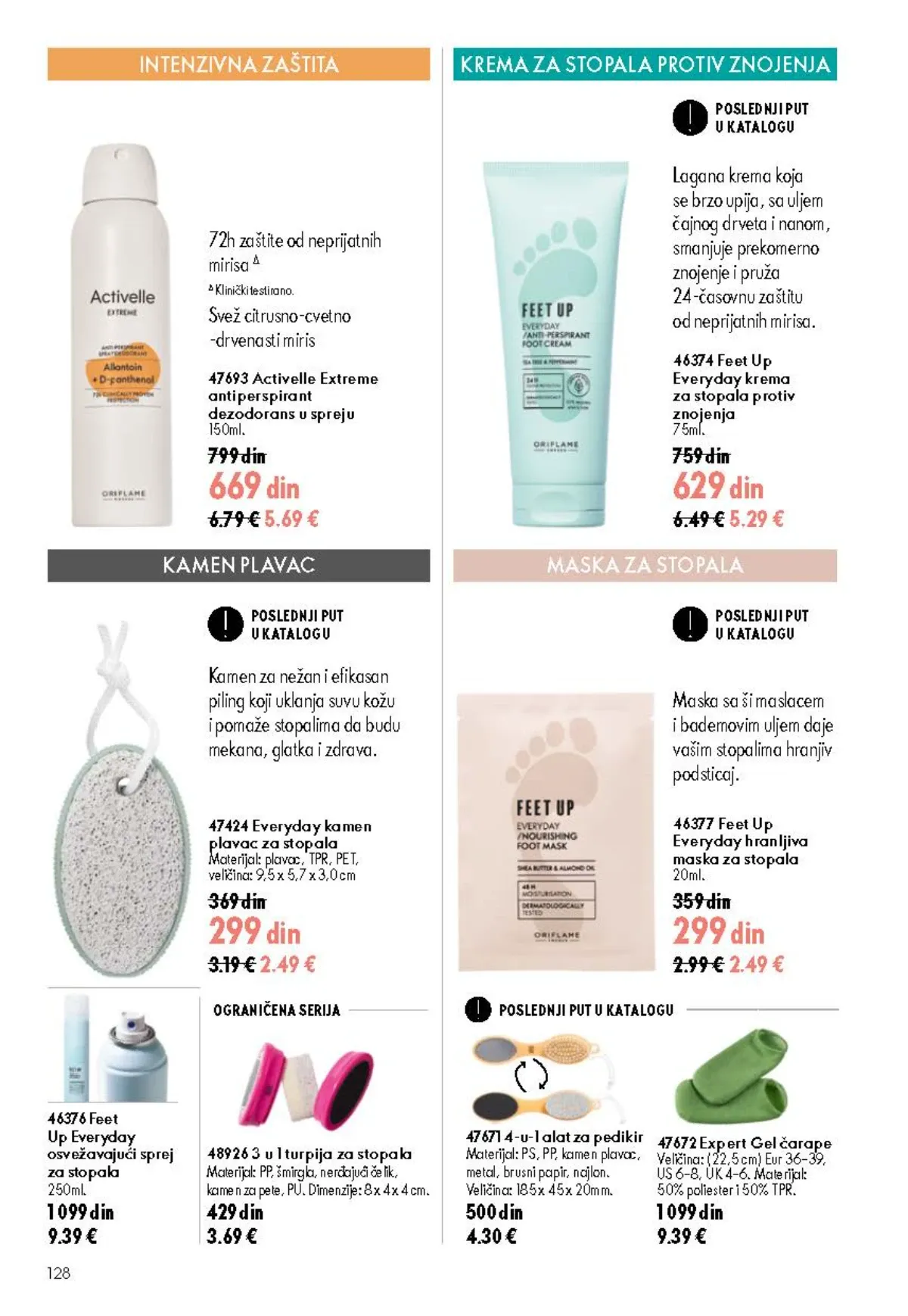 Oriflame katalog akcija strana 128 – važi od 26.8. do 15.9.2026.