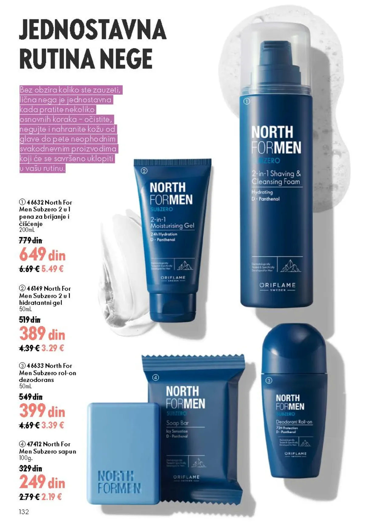 Oriflame katalog akcija strana 132 – važi od 26.8. do 15.9.2026.