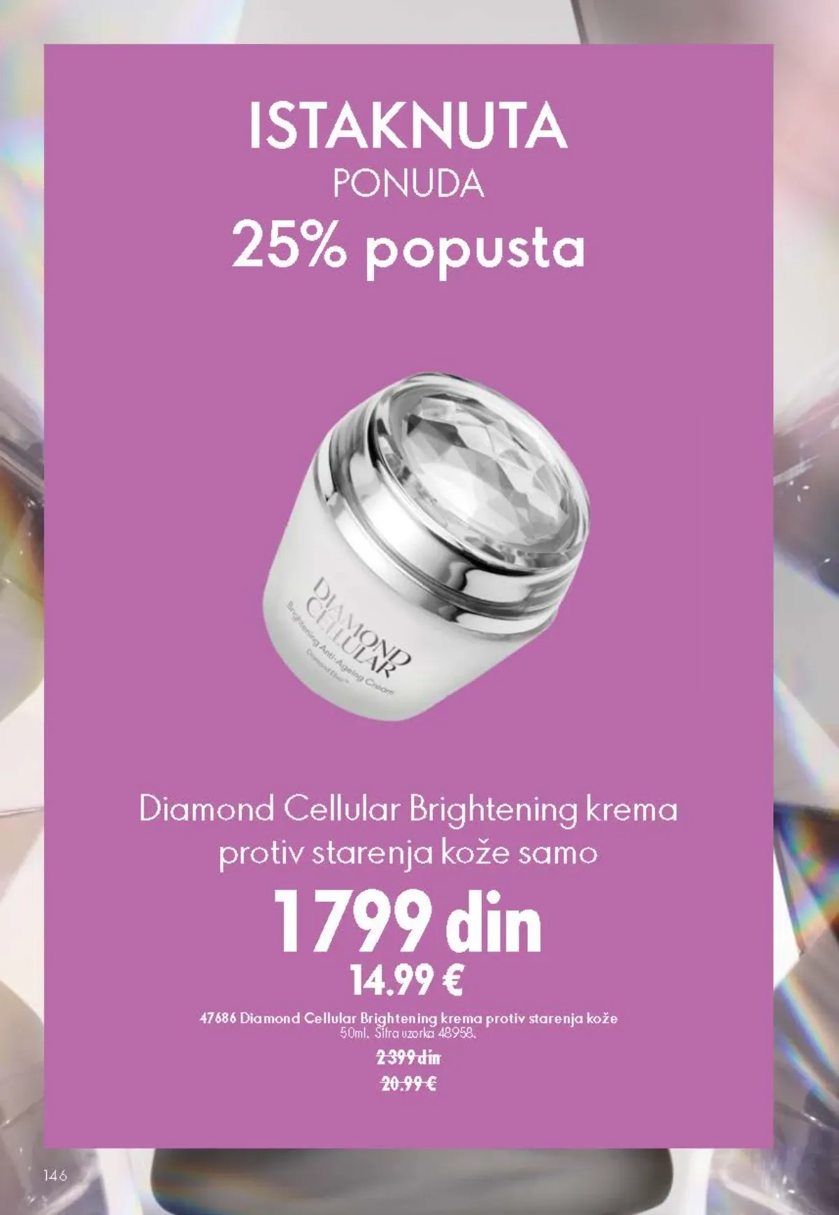 Oriflame katalog akcija strana 146 – važi od 26.8. do 15.9.2026.