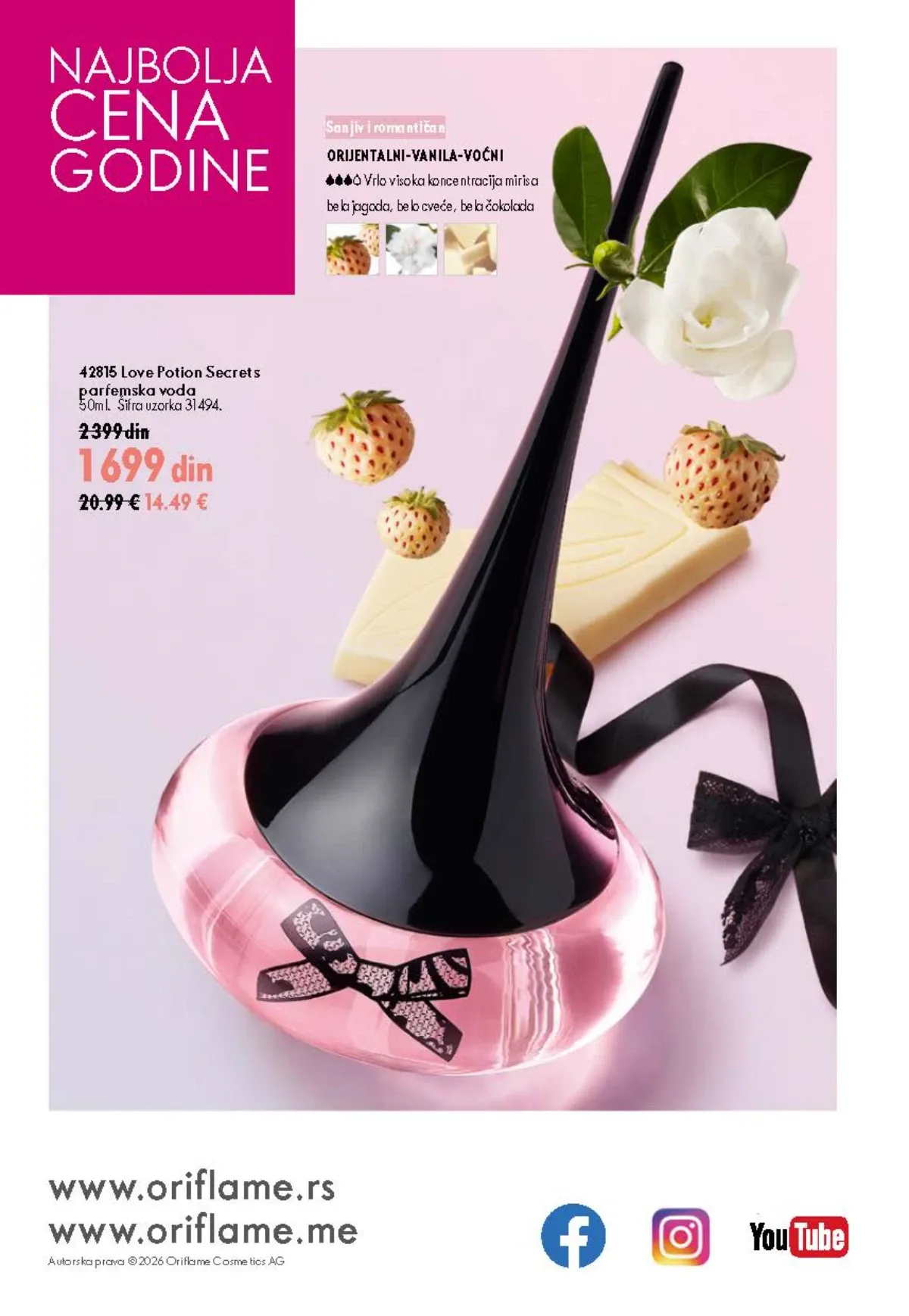 Oriflame katalog akcija strana 148 – važi od 26.8. do 15.9.2026.