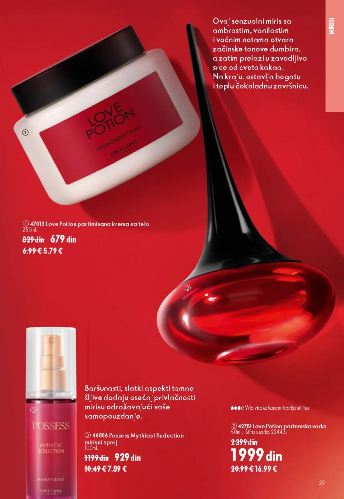 Oriflame katalog akcija strana 29 – važi od 26.8. do 15.9.2026.