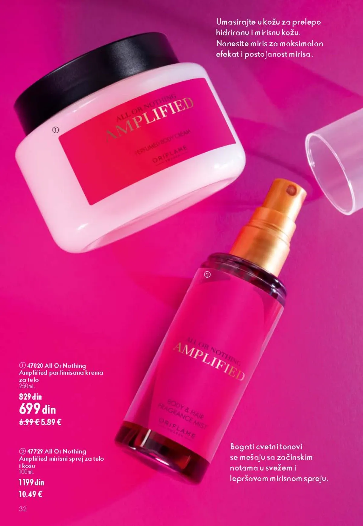 Oriflame katalog akcija strana 32 – važi od 26.8. do 15.9.2026.