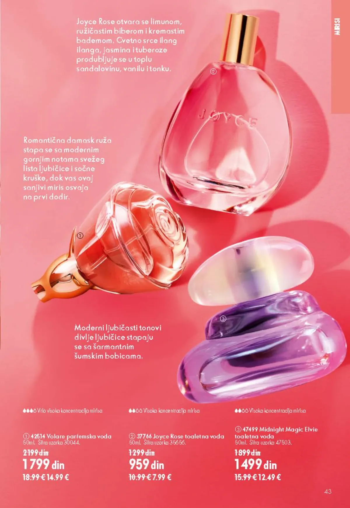 Oriflame katalog akcija strana 43 – važi od 26.8. do 15.9.2026.