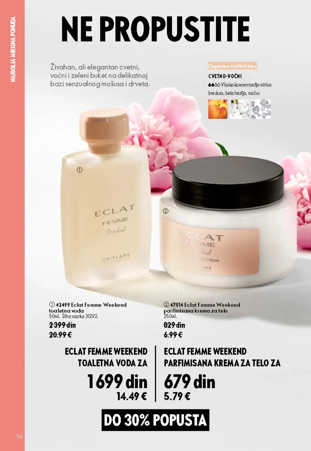 Oriflame katalog akcija strana 56 – važi od 26.8. do 15.9.2026.