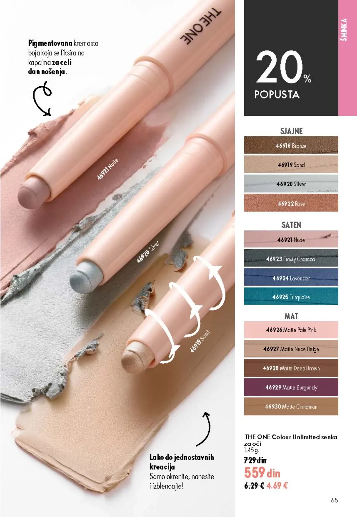 Oriflame katalog akcija strana 65 – važi od 26.8. do 15.9.2026.