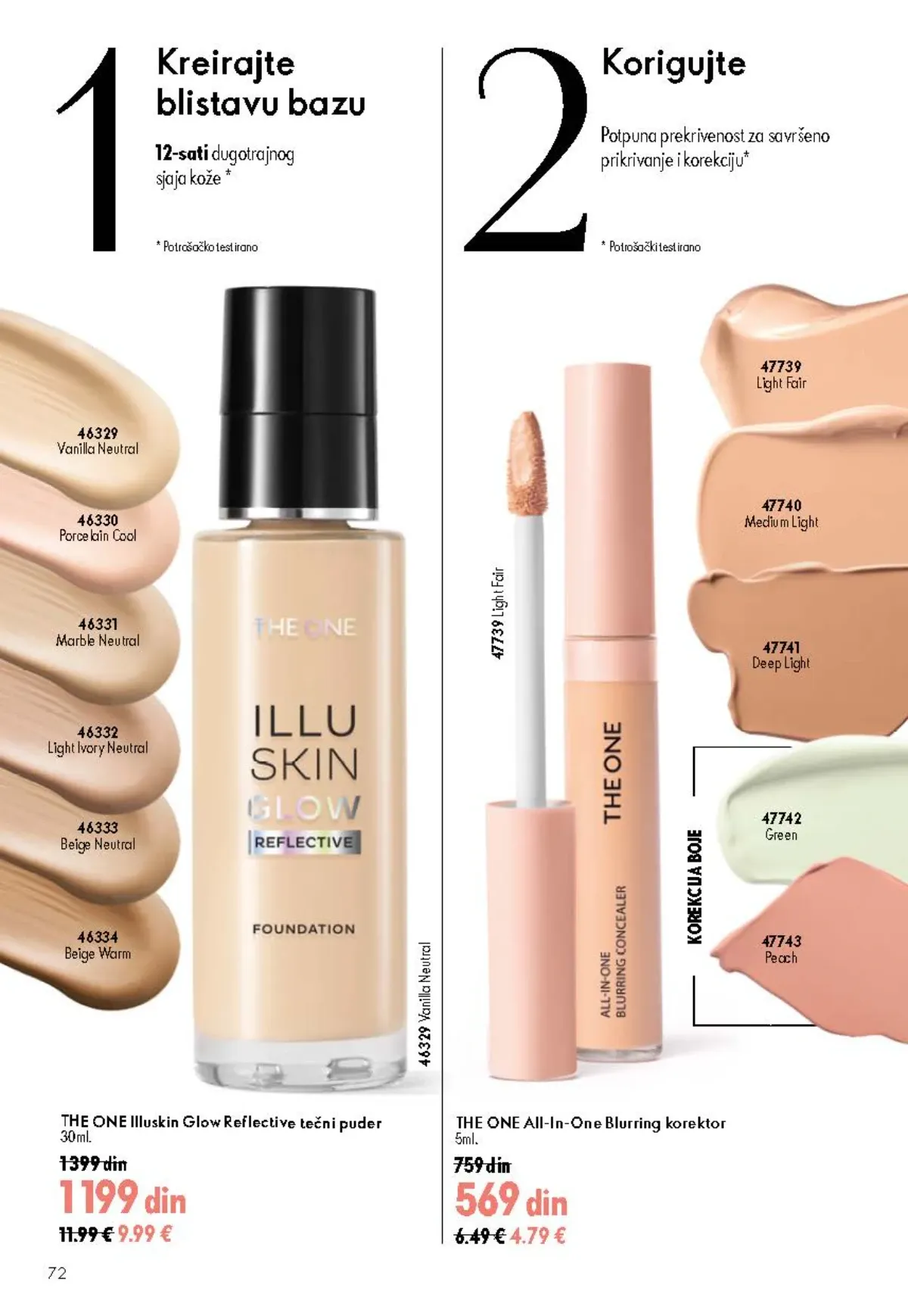 Oriflame katalog akcija strana 72 – važi od 26.8. do 15.9.2026.