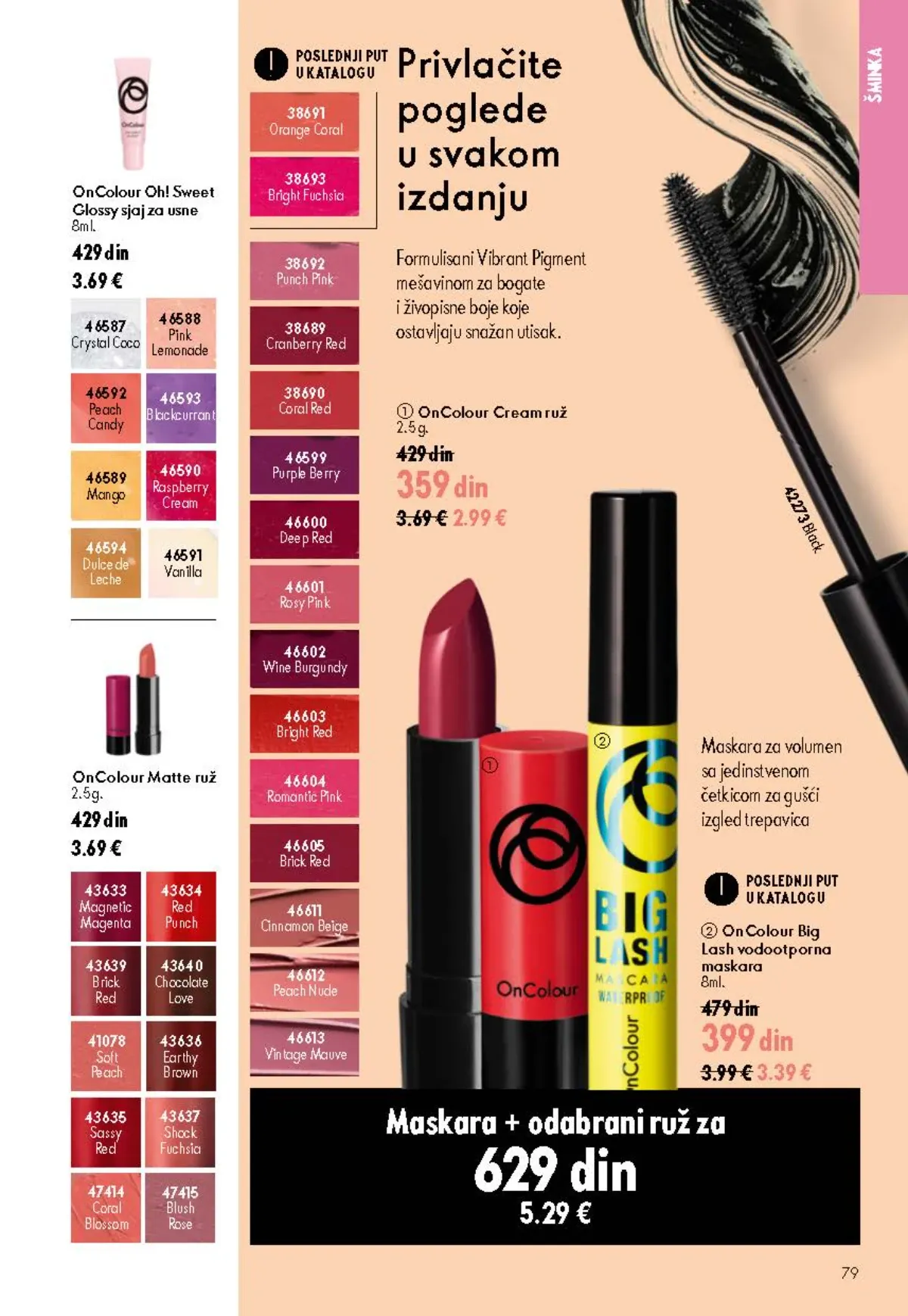 Oriflame katalog akcija strana 79 – važi od 26.8. do 15.9.2026.