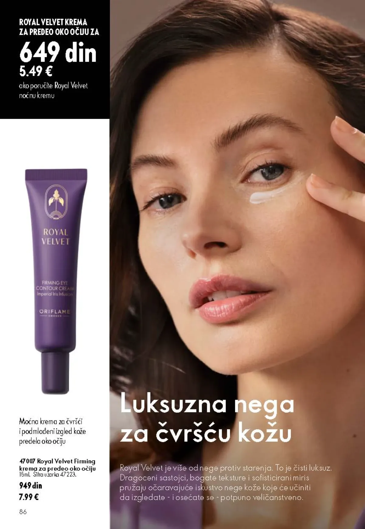Oriflame katalog akcija strana 86 – važi od 26.8. do 15.9.2026.