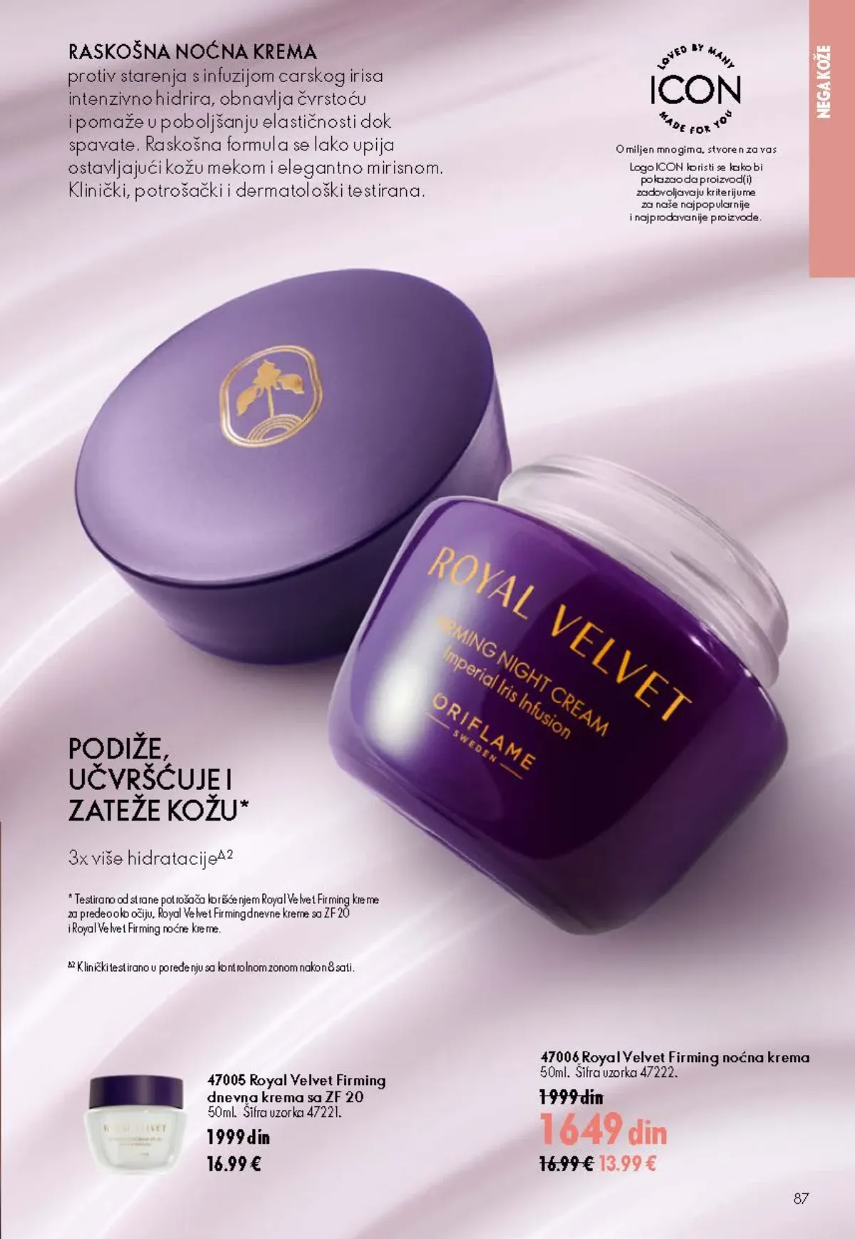 Oriflame katalog akcija strana 87 – važi od 26.8. do 15.9.2026.
