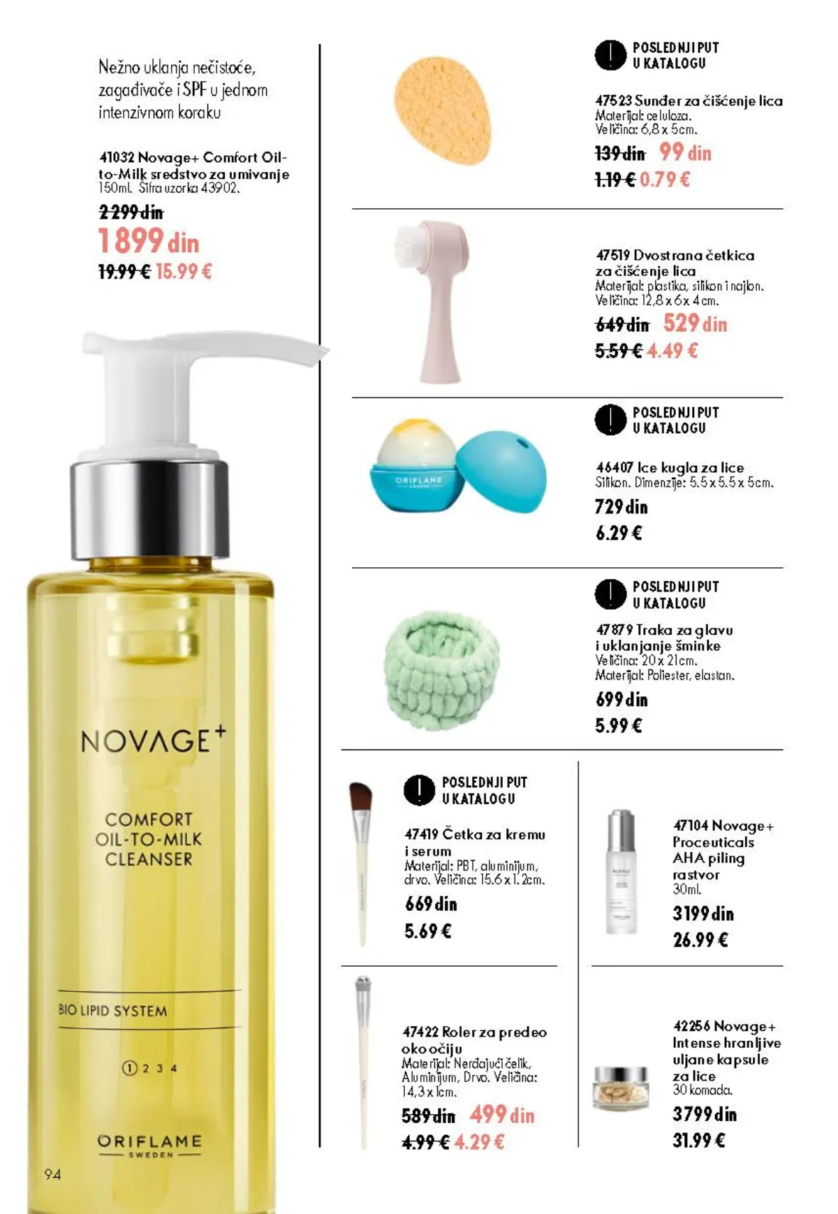 Oriflame katalog akcija strana 94 – važi od 26.8. do 15.9.2026.