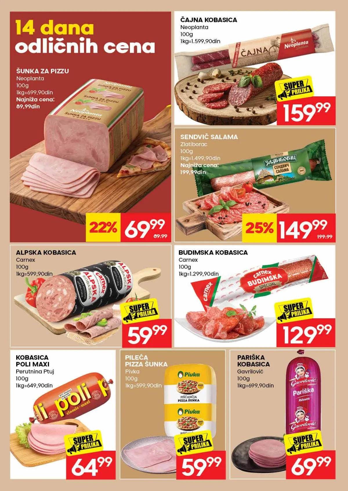 Roda katalog akcija strana 10 – važi od 31.8. do 13.9.2026.
