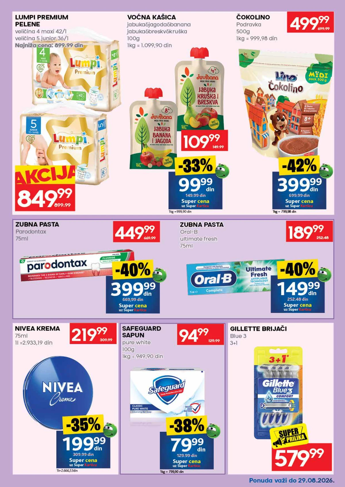 Roda katalog akcija strana 47 – važi od 17.8. do 30.8.2026.