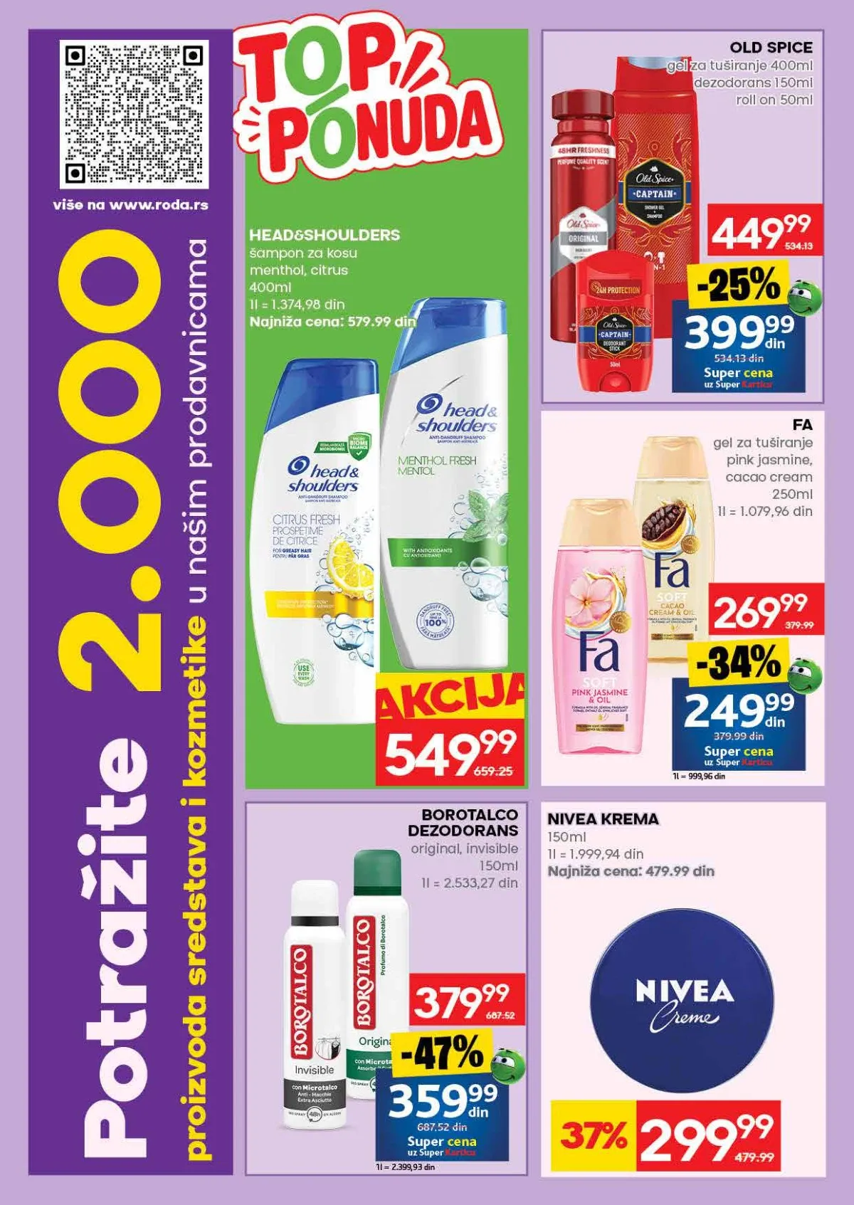 Roda katalog akcija strana 48 – važi od 31.8. do 13.9.2026.